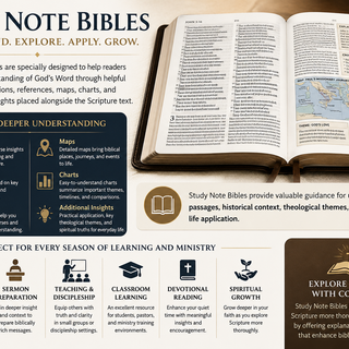 Study Note Bibles