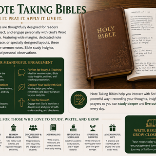 Note Taking Bibles