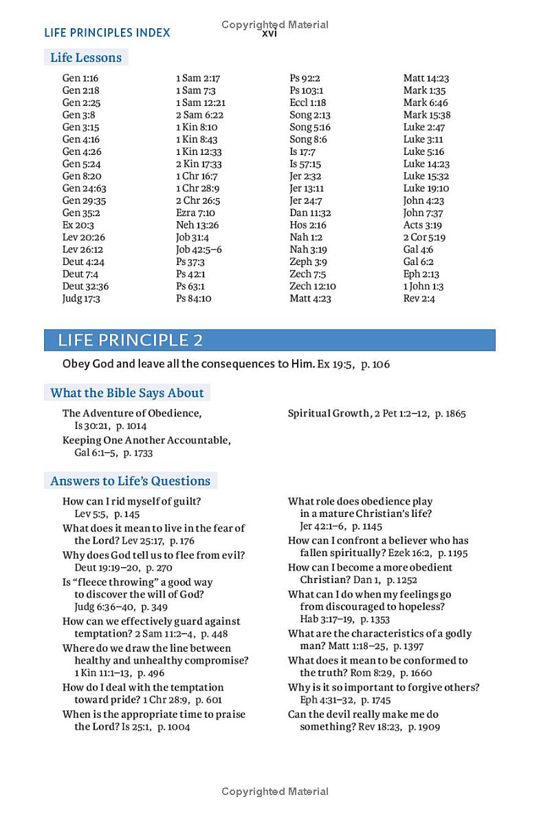 NIV Charles F. Stanley Life Principles Bible – Black Leathersoft, Comfort Print