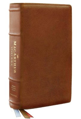 ESV MacArthur Study Bible, 2nd Edition – Premium Goatskin Leather, Brown (Premier Collection)