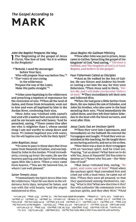 "NKJV Thinline Reference Bible, Comfort Print – Black Leatherflex, Lightweight and Portable"