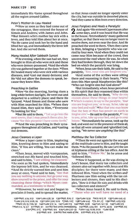 "NKJV Thinline Reference Bible, Comfort Print – Black Leatherflex, Lightweight and Portable"