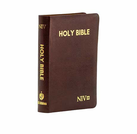 NIV Holy Bible Compact, Burgundy