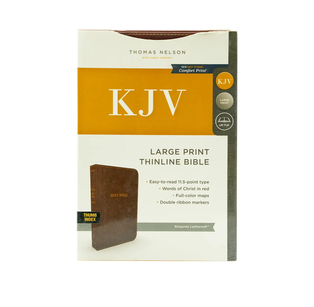 KJV Thinline Bible Large Print Indexed