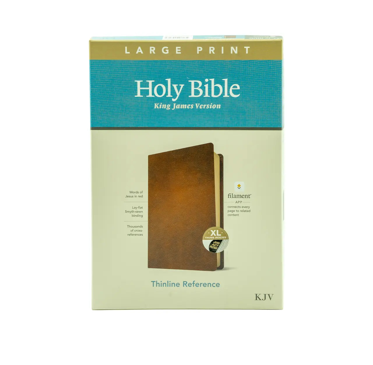 KJV Large Print Thinline Reference Bible, Filament Enabled