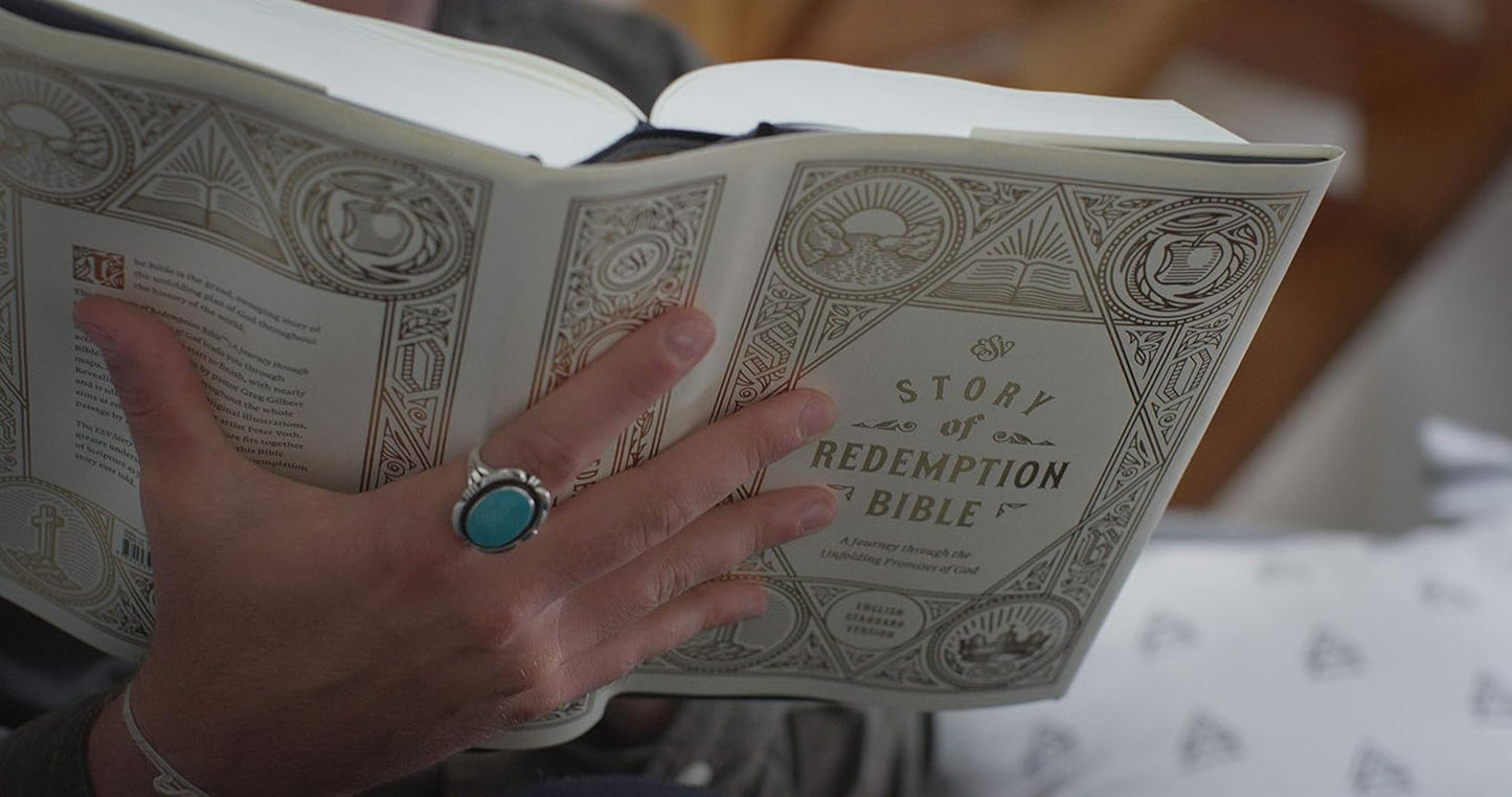 ESV Story of Redemption Bible | A Journey Through the Unfolding Promises of God | Study Bible | New Edition