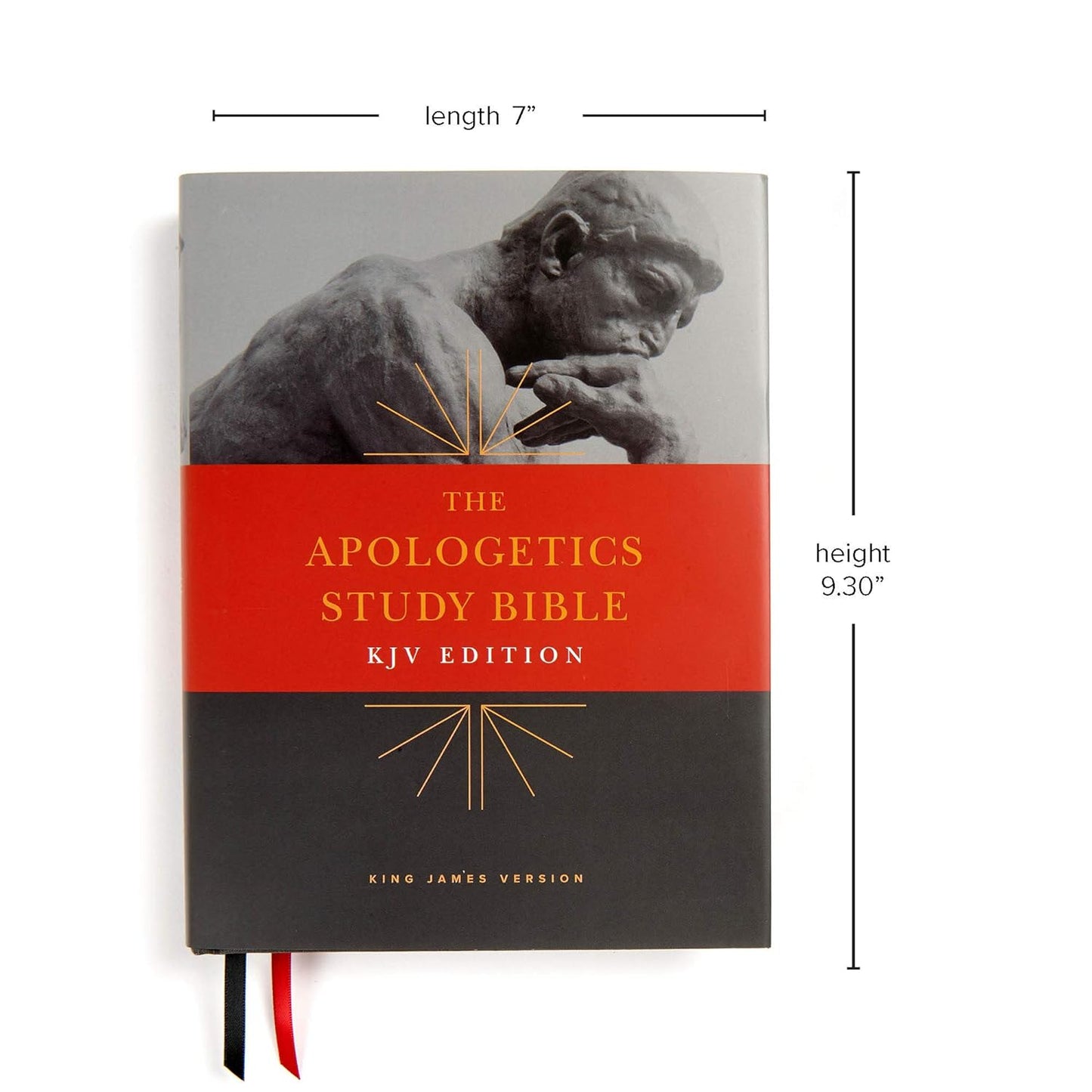 KJV Apologetics Study Bible | With Red Letter, Hardcover Edition | Study Bible | New Edition