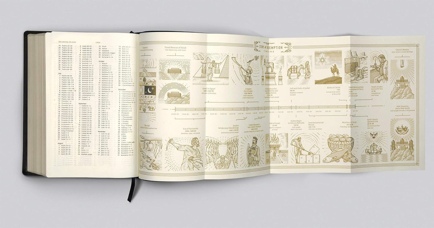 ESV Story of Redemption Bible | A Journey Through the Unfolding Promises of God | Study Bible | New Edition