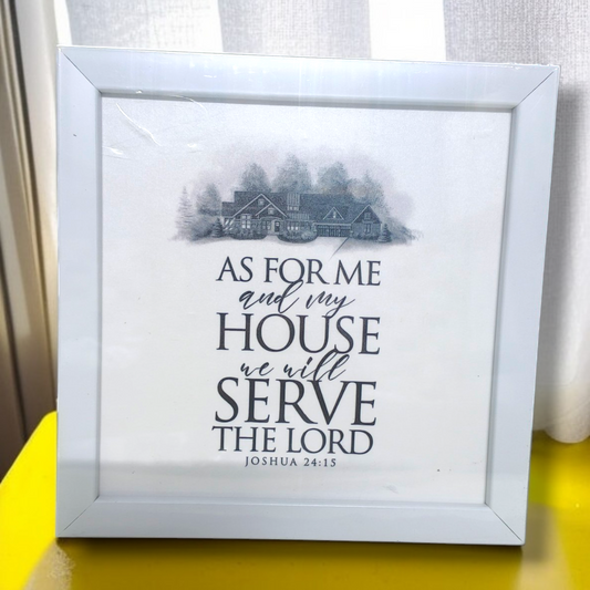 High Quality |Best Gift For Home Decor | Size : 8 inch By 8 inch |D14| Premium Hindi Bible Verses Photo Frame |Hanging Frame |