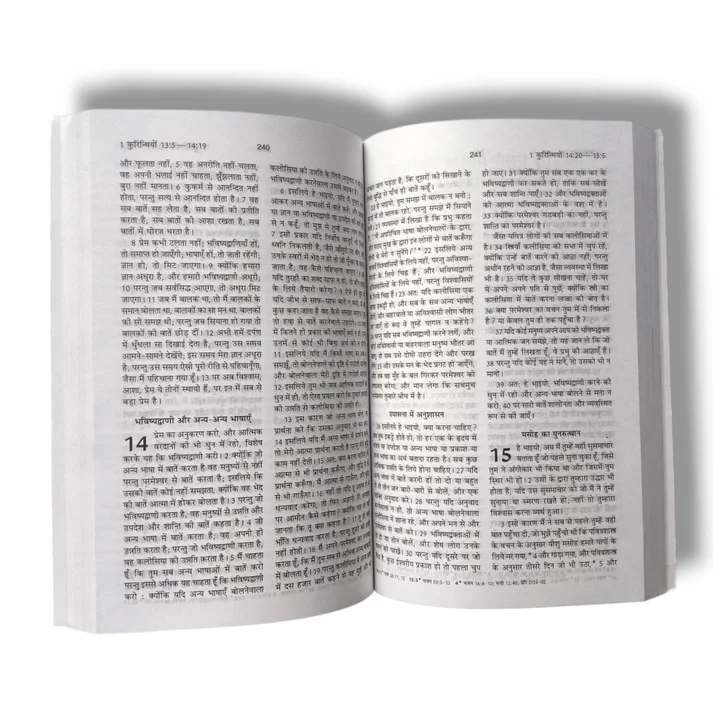 Hindi Holy Bible with New Testament Combo | Old & New Testament Set | Premium Print | Strong Binding | Ideal for Study & Gift
