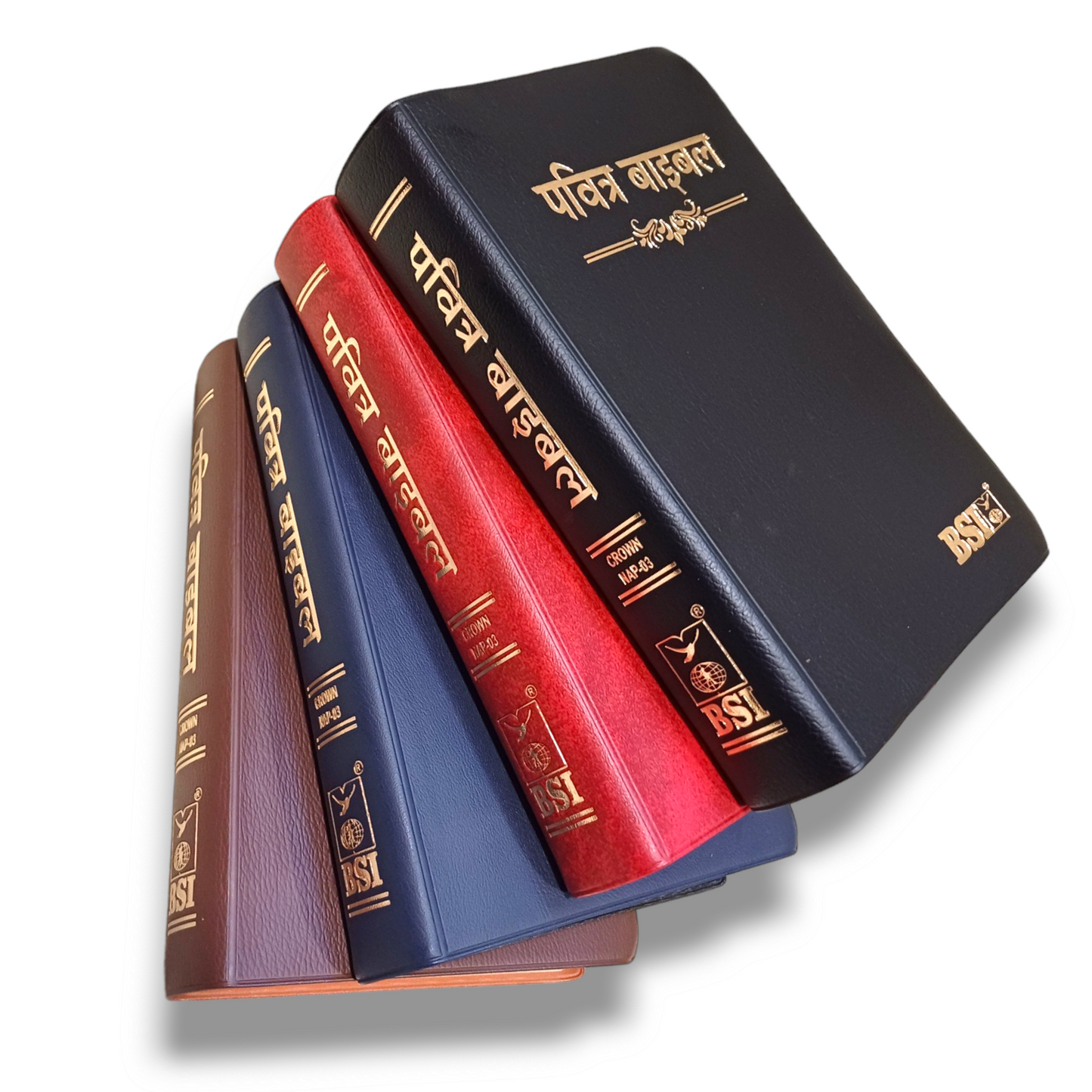 The Holy Bible In Hindi |Hindi Compact Size Bible |Golden Edge Bible |Crown Bible In All In Color Combo offer