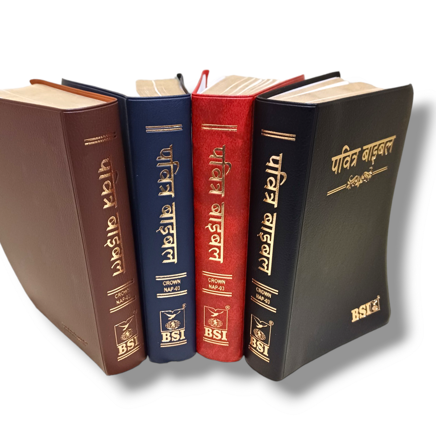 The Holy Bible In Hindi |Hindi Compact Size Bible |Golden Edge Bible |Crown Bible In All In Color Combo offer