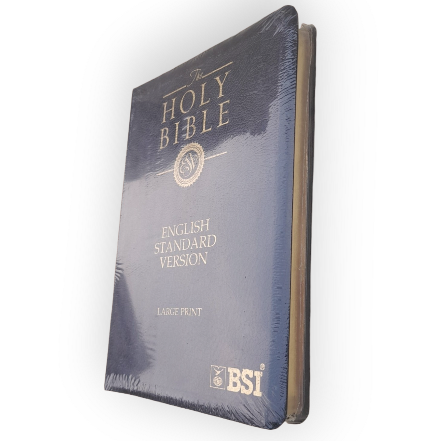 The Holy English Standard Version Bible Golden Edge Black Color Bound