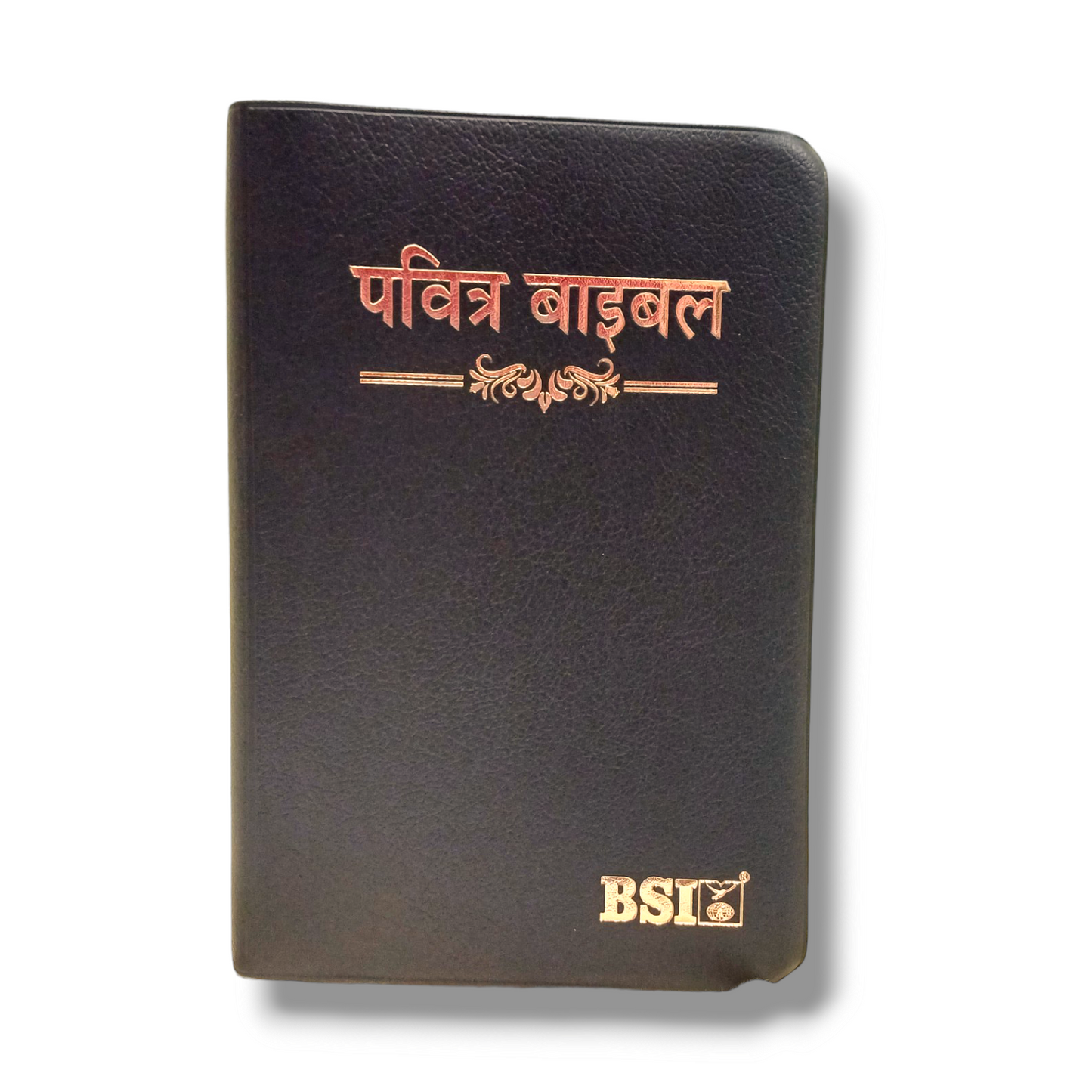 The Holy Bible In Hindi |Crown Black Color Bound |Golden Edge Bible |Hindi Compact Size Bible
