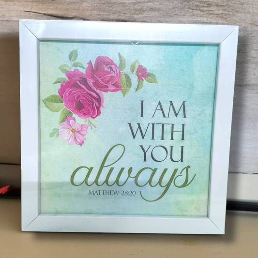High Quality |Best Gift For Home Decor | Size : 8 inch By 8 inch |D13| Premium Hindi Bible Verses Photo Frame |Hanging Frame |