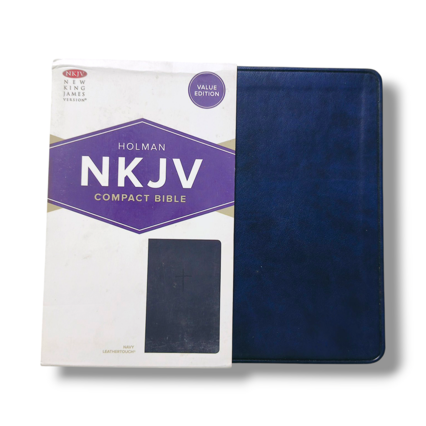 NKJV Sami Compact Edition | Cross Attractive Designed Bound | In Multiple Color | Golden Edge Bible | New Edition