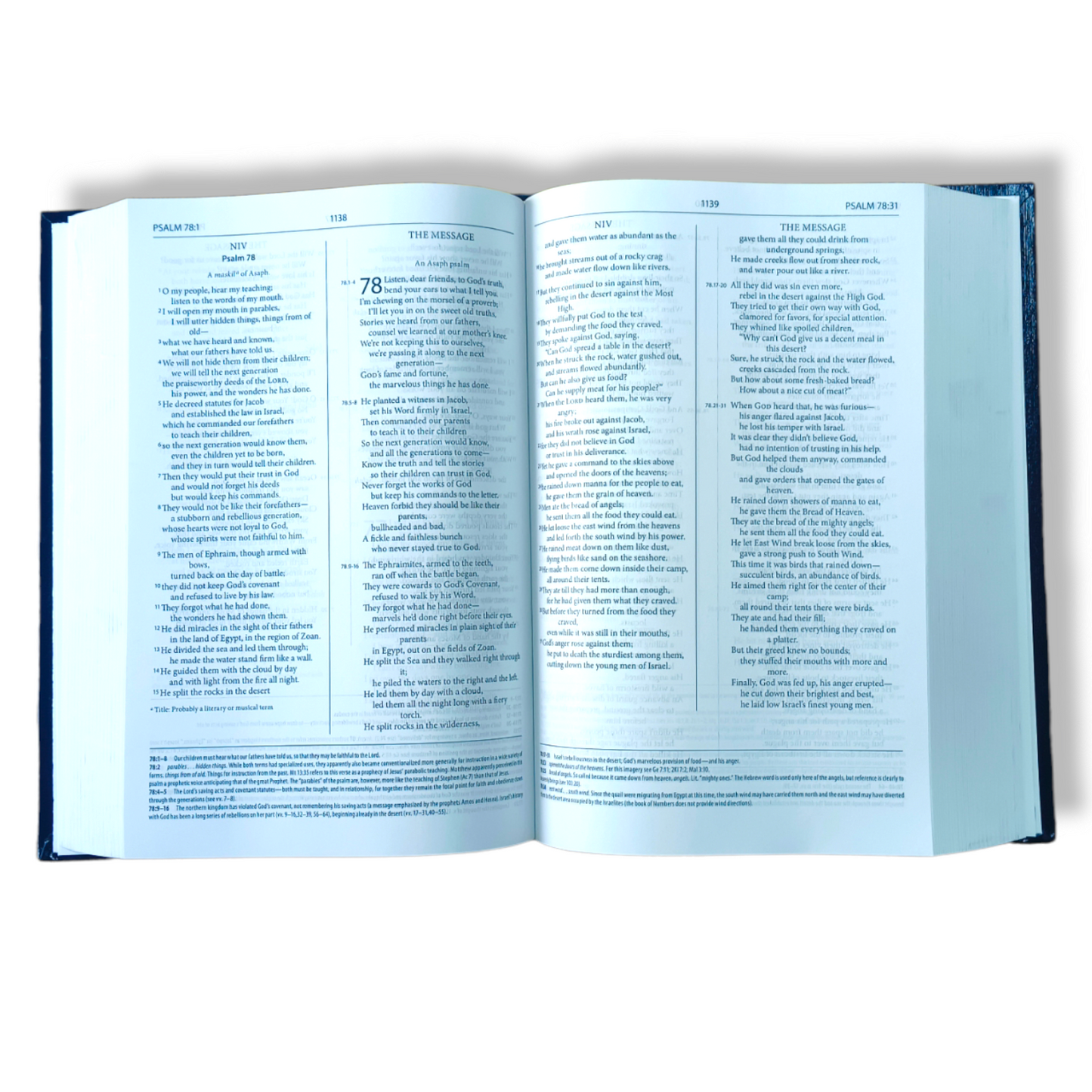 The Message Parallel Study Bible In NIV