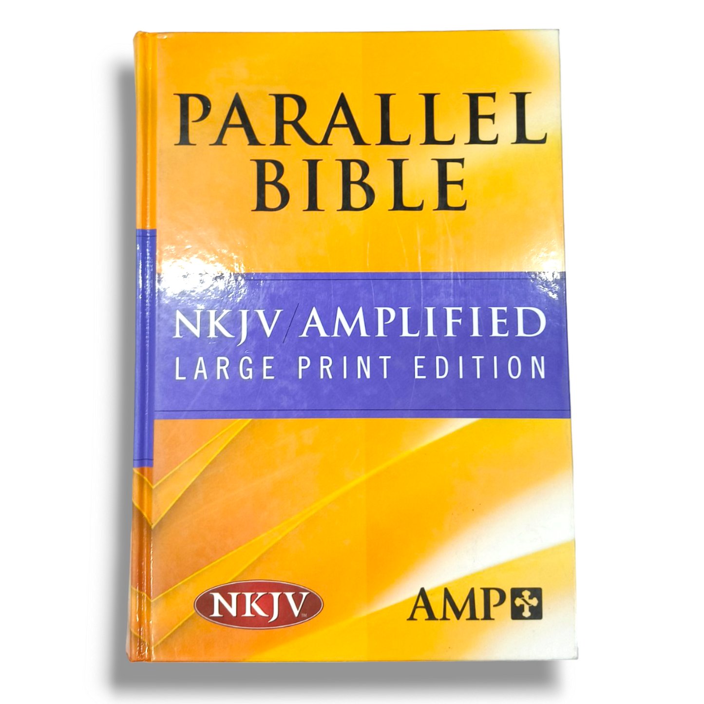 NKJV Amplified Parallel Bible | Study Bible | Large Printed Bible | New Edition | Hard Bound
