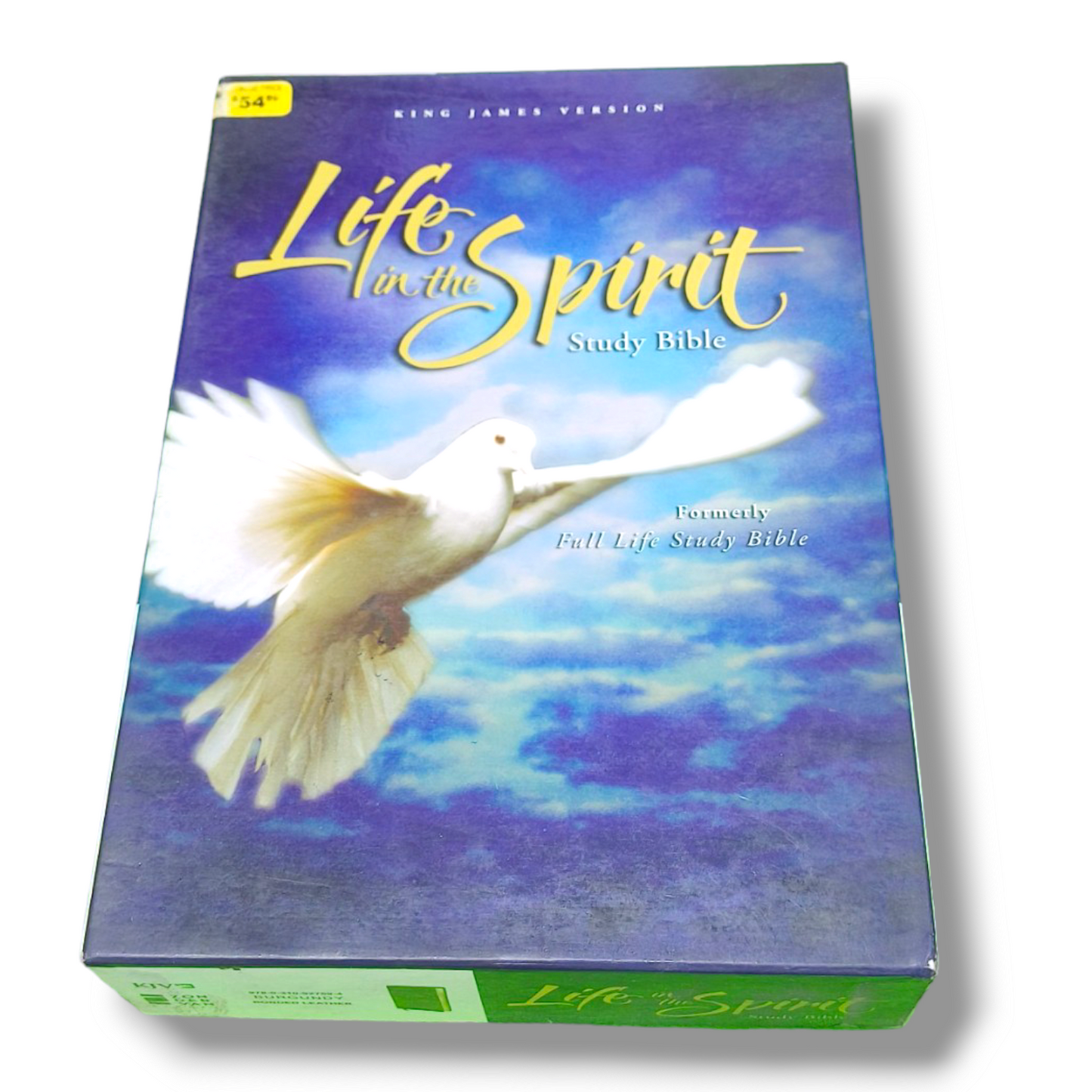 Life In The Spirit Study Bible | New Edition| KJV Version | Black Leather Imitation Cover | Red Letter Edition: Formerly Full Life Study Bible