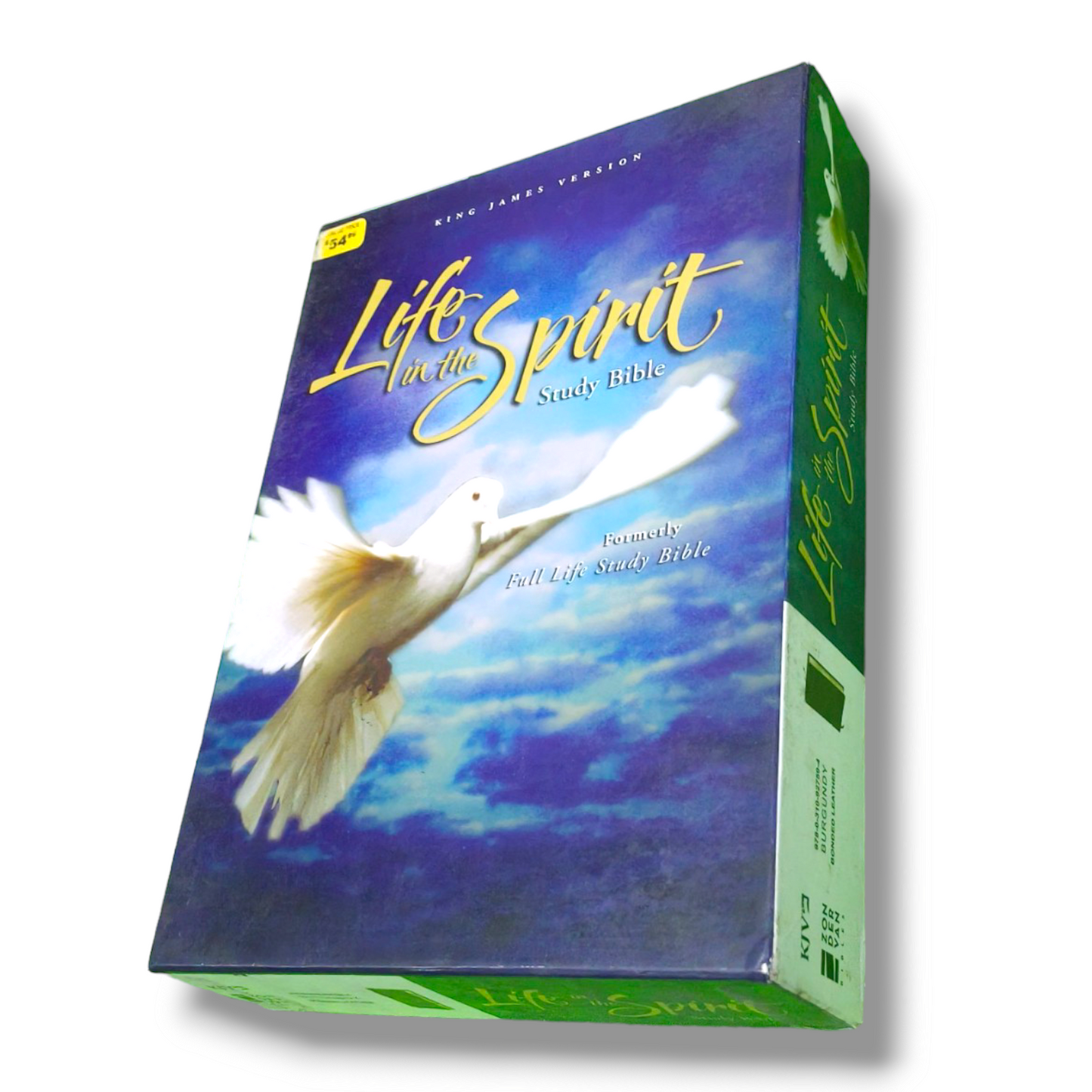 Life In The Spirit Study Bible | New Edition| KJV Version | Black Leather Imitation Cover | Red Letter Edition: Formerly Full Life Study Bible