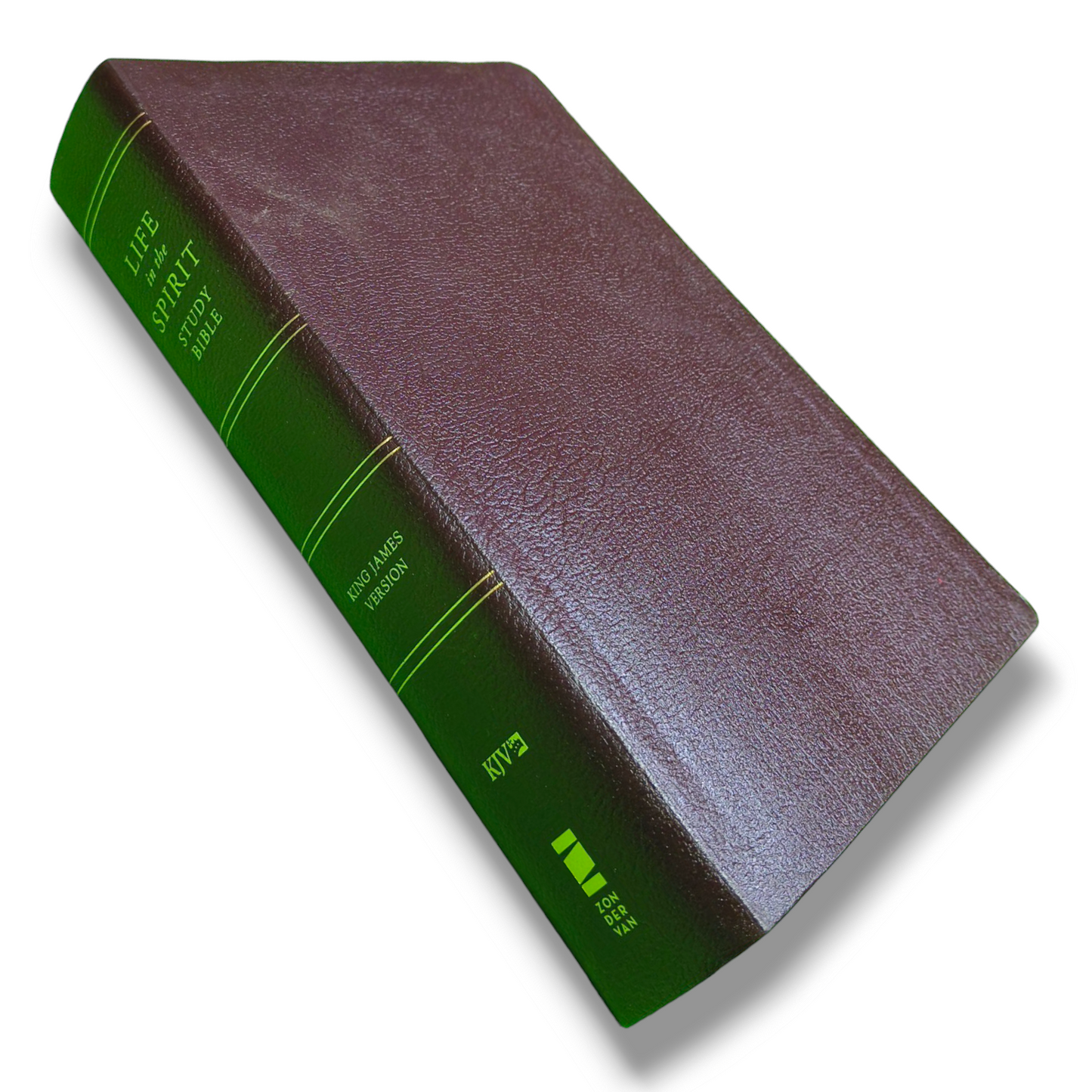 Life In The Spirit Study Bible | New Edition| KJV Version | Black Leather Imitation Cover | Red Letter Edition: Formerly Full Life Study Bible