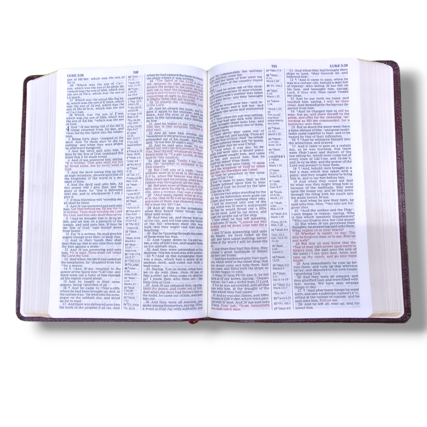 The Master Study Bible | King James Version | Black Leather Bonded | New Edition