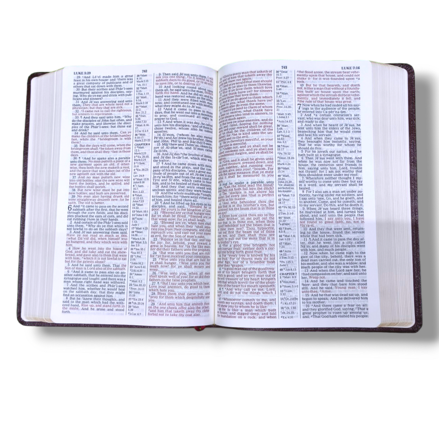 The Master Study Bible | King James Version | Black Leather Bonded | New Edition