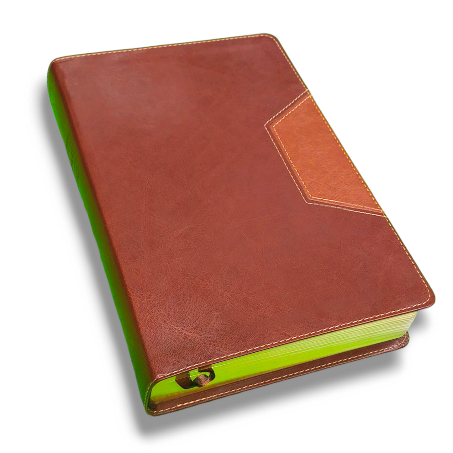 NLT Christian Basics Bible | Brown Tan Soft Imitation Leather | New Edition
