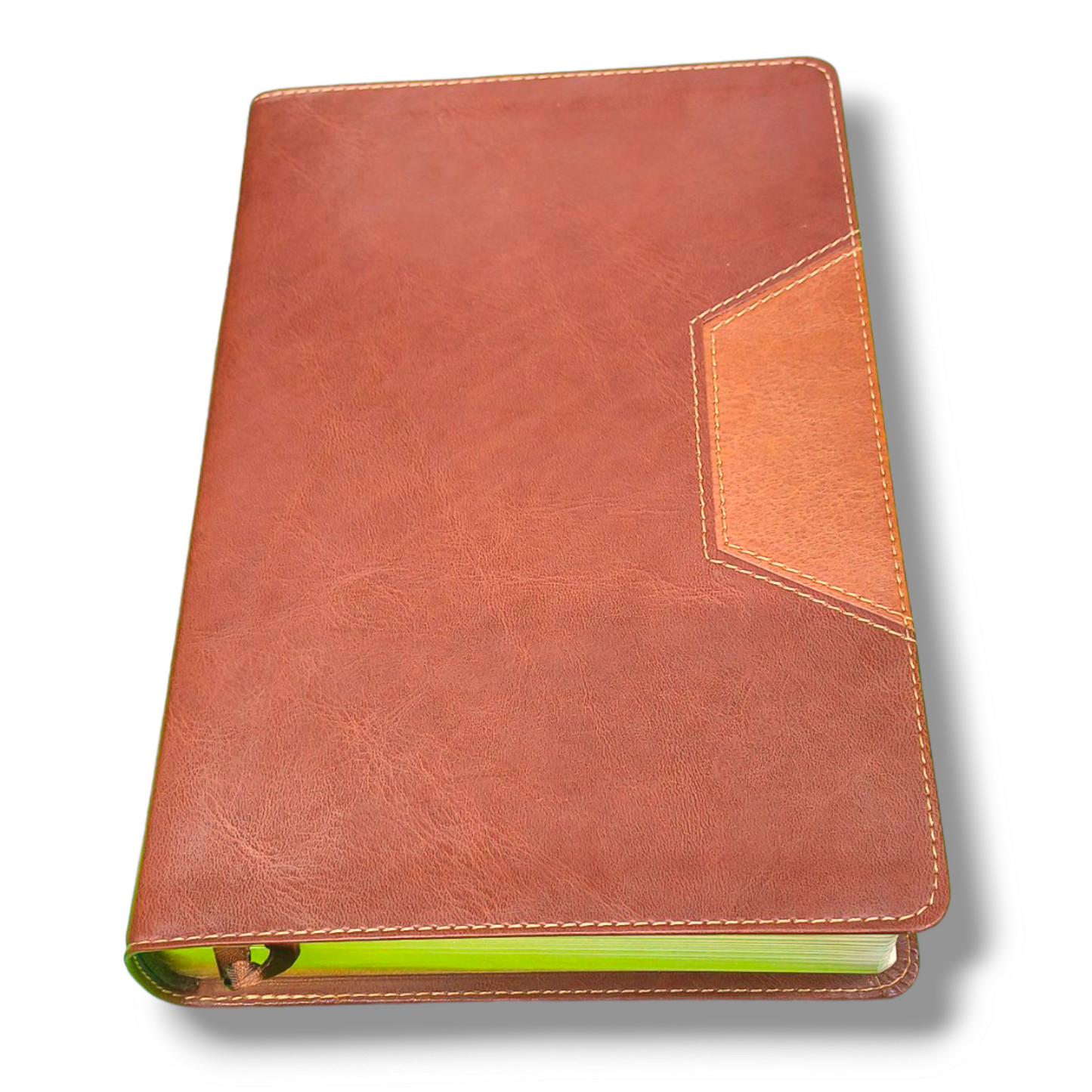 NLT Christian Basics Bible | Brown Tan Soft Imitation Leather | New Edition