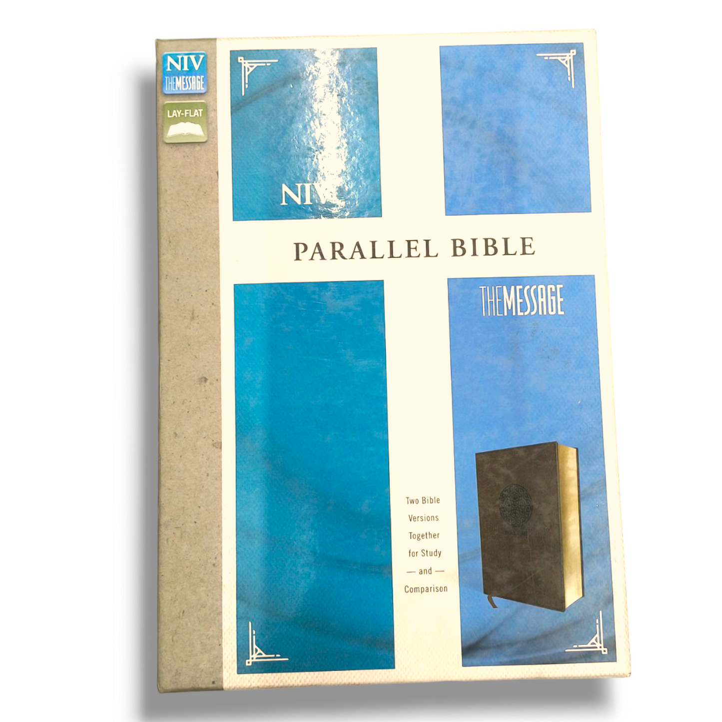 NIV & The Message Side-By-Side Bible | Attractive Design Bound | New International Version | Study Bible | New Edition