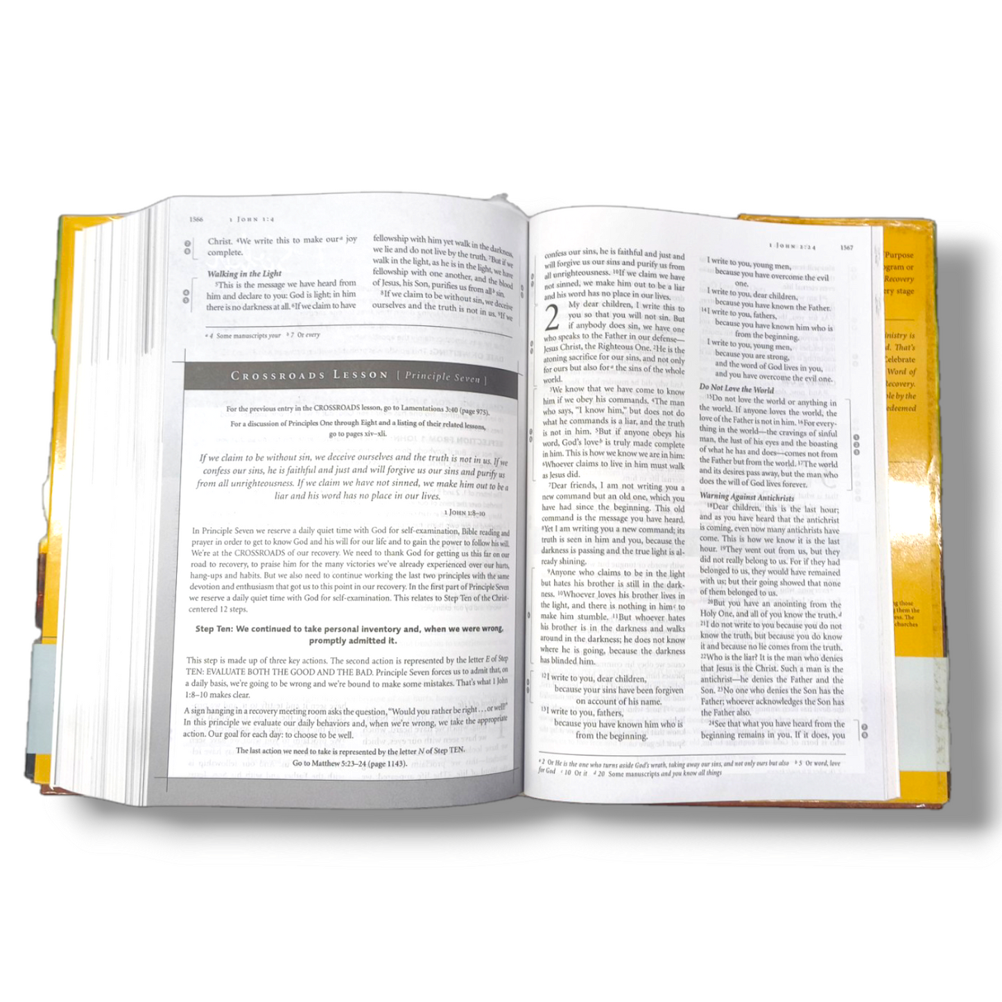 Celebrate Recovery Bible by Zondervan Staff | Study Bible | New Edition | Hard Bound