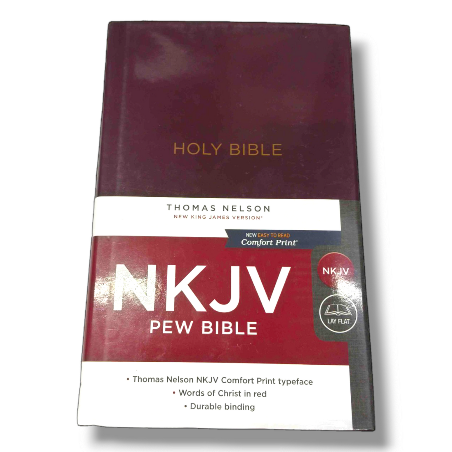 Thomas Nelson Pew Bible | NKJV Version | New Edition | Brown Hard Bound