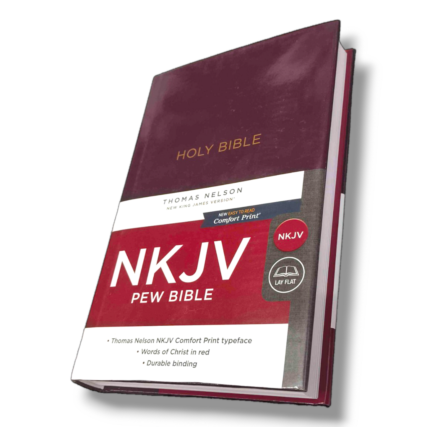 Thomas Nelson Pew Bible | NKJV Version | New Edition | Brown Hard Bound