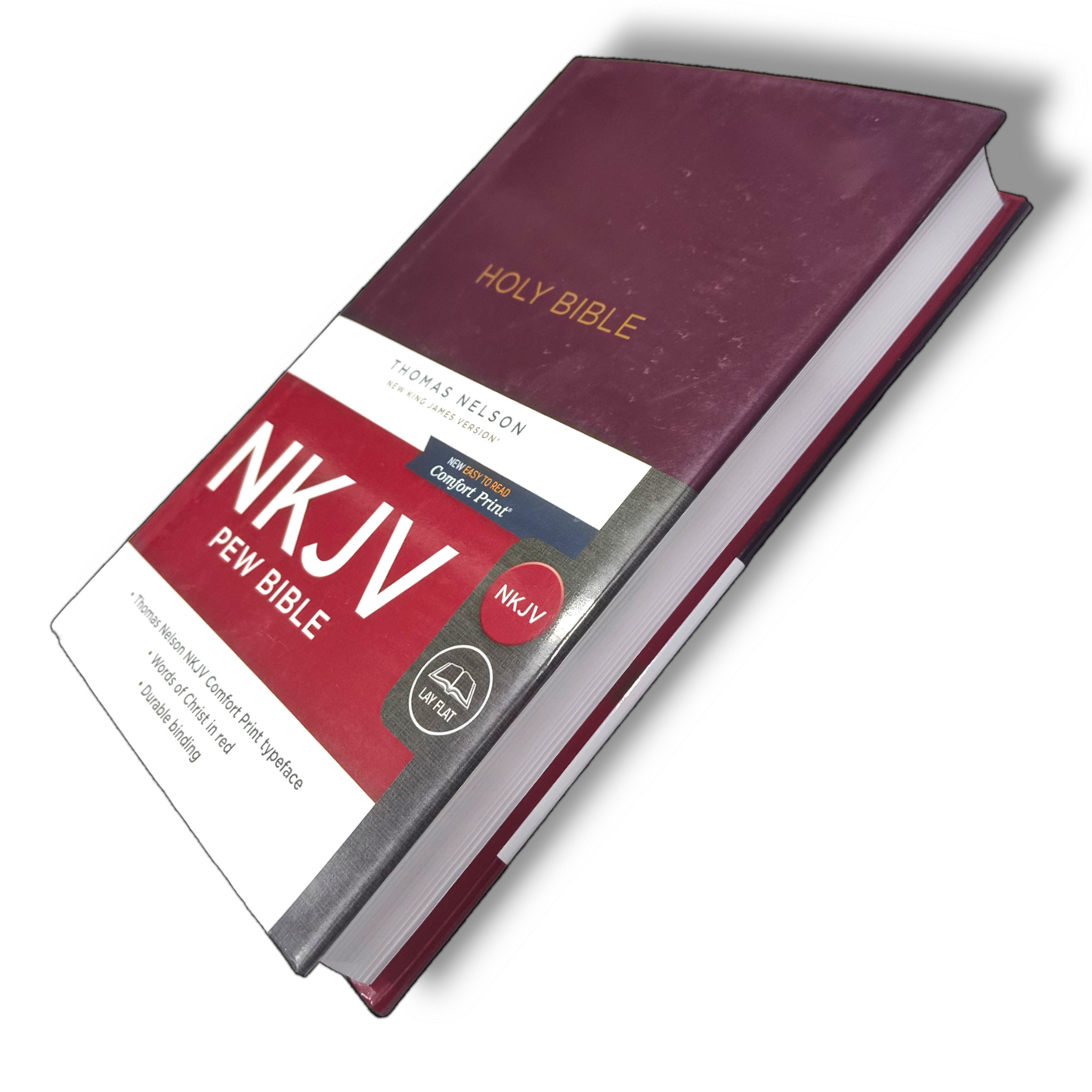 Thomas Nelson Pew Bible | NKJV Version | New Edition | Brown Hard Bound