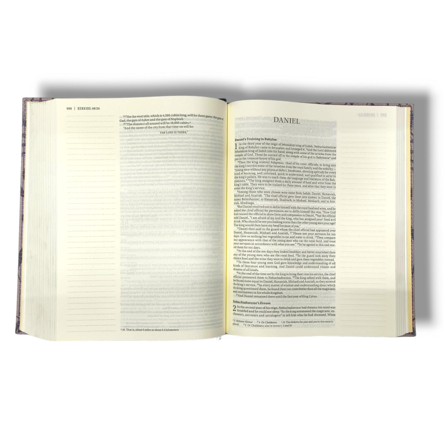 NIV Journal the Word Bible | Cloth over Board | Pink Floral | New Edition | Reflect Take Notes or Create Art Next to Your Favorite Verse