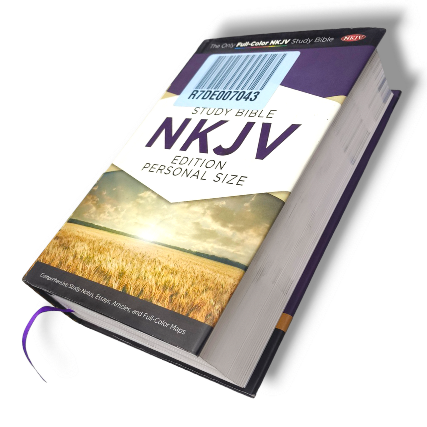 NKJV Holman Full-Color | Study Bible | Personal Size | New Edition | Hard Bound