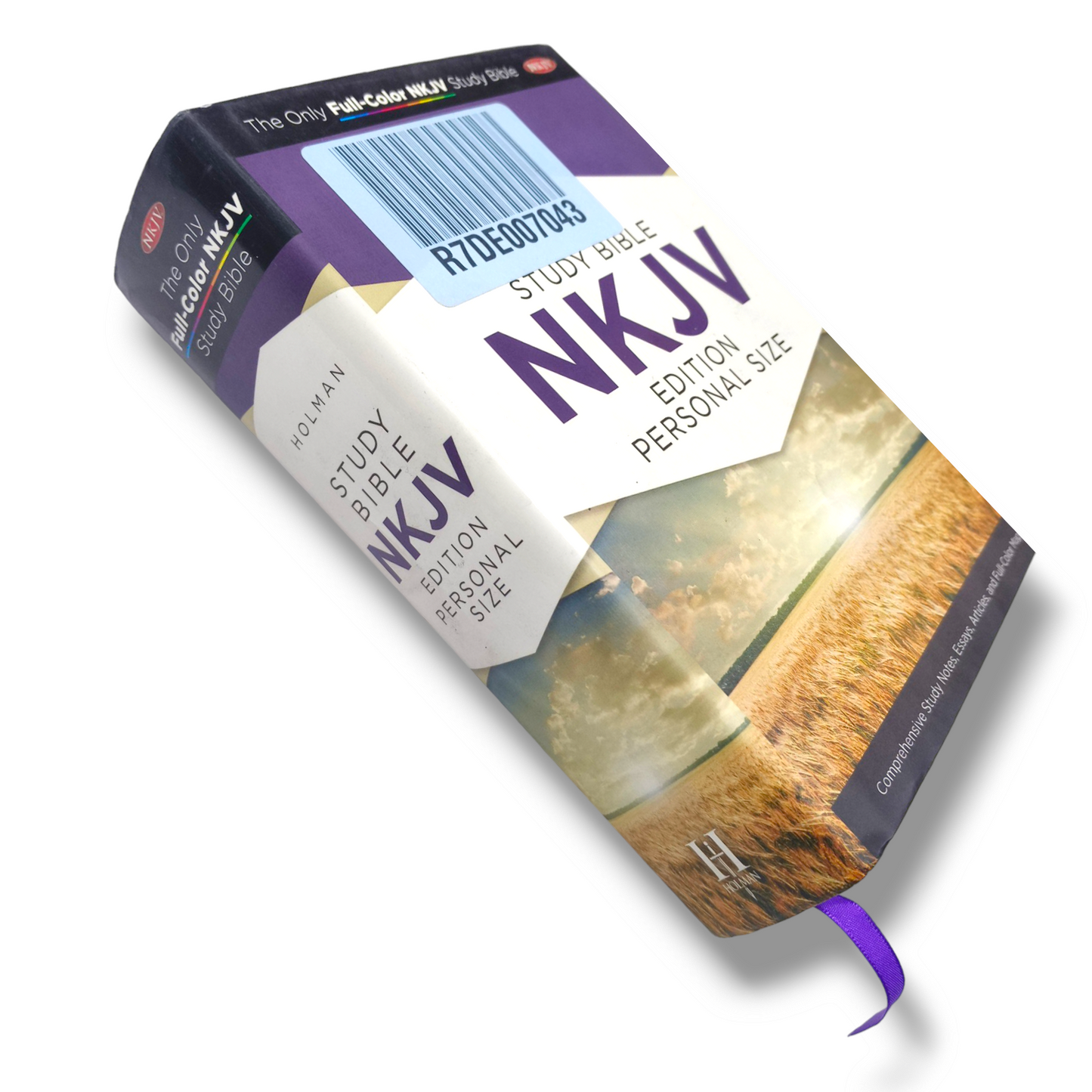 NKJV Holman Full-Color | Study Bible | Personal Size | New Edition | Hard Bound