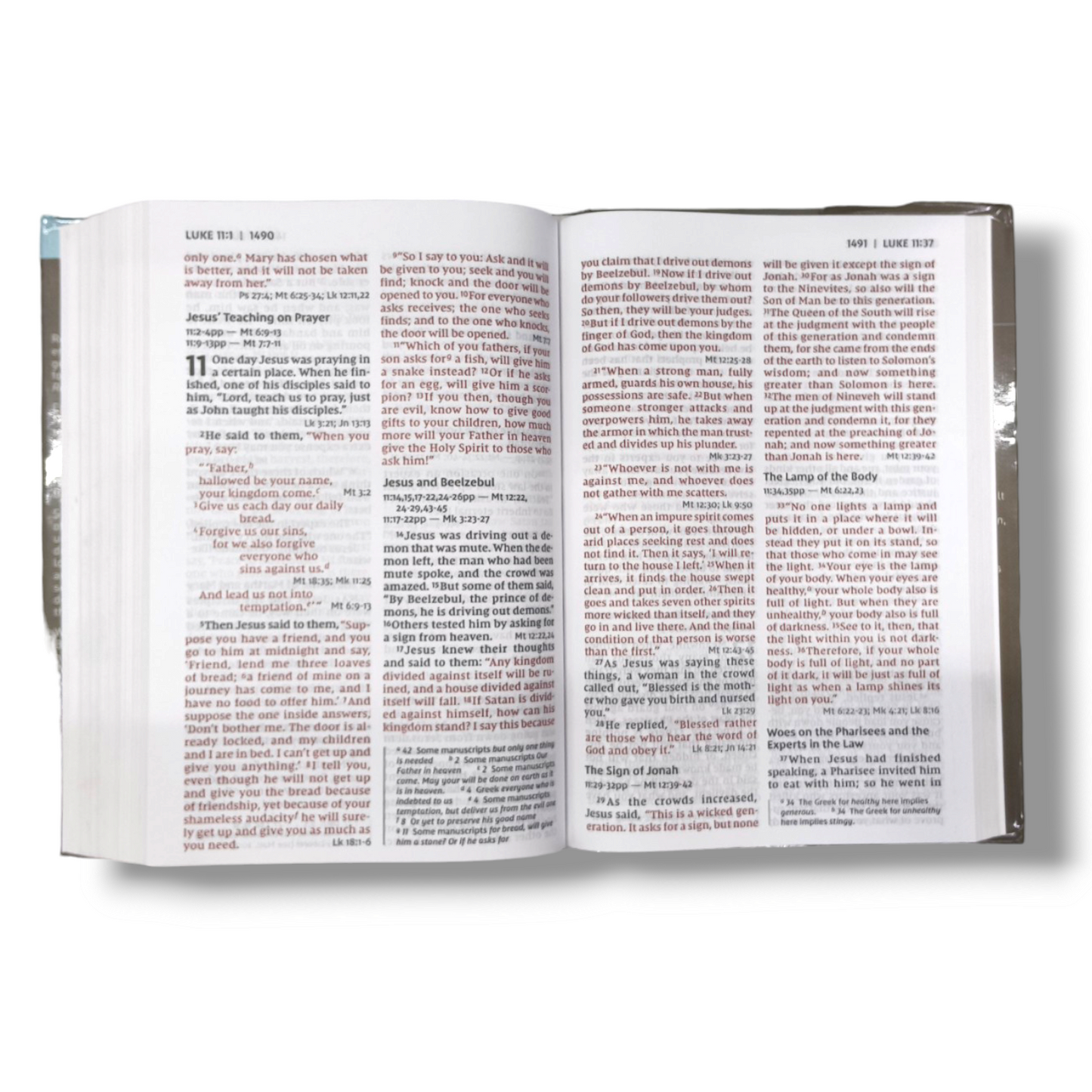 NIV Giant Print Reference | Holy Bible: New International Version | Hard Bound | Comfort Print | Reference Bible: Red Letter Edition | New Edition
