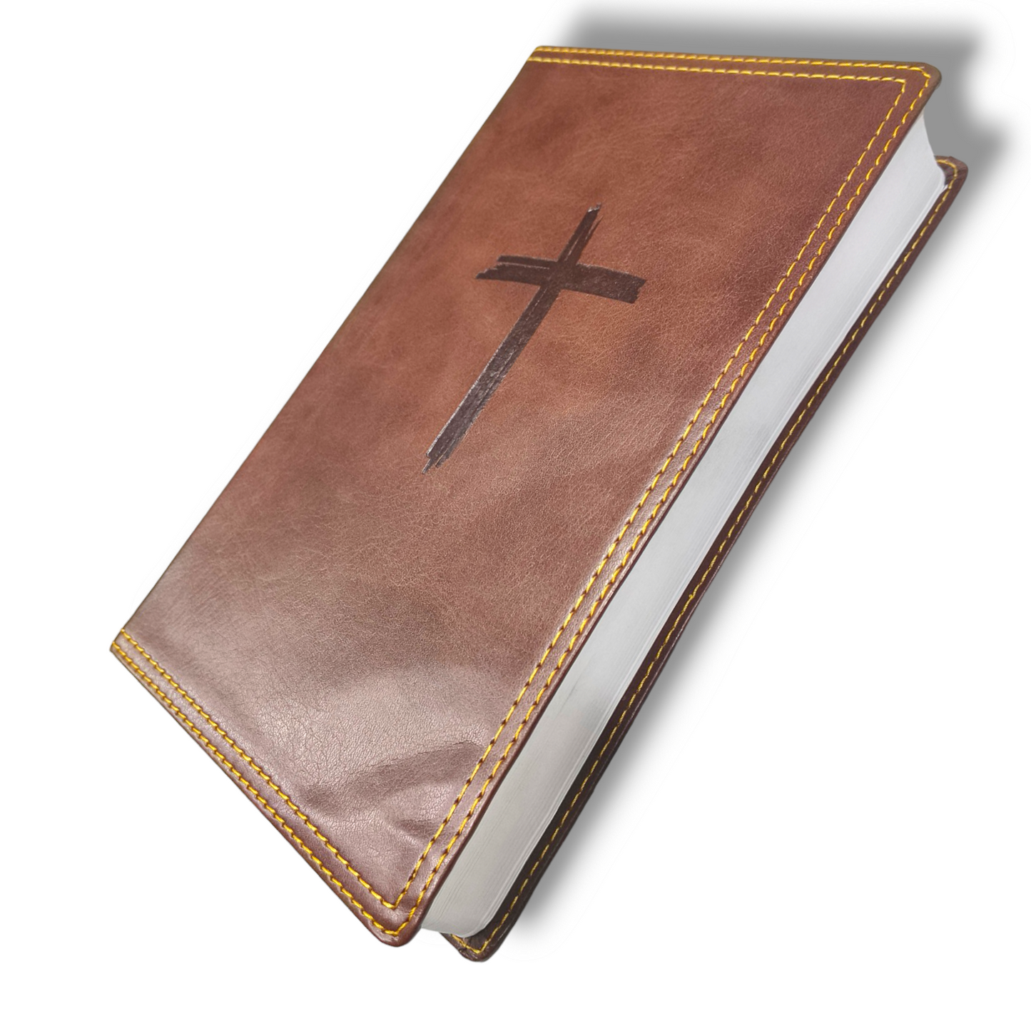 NKJV BIBLE For Kids | Value Thinline Bible | Cross Design Burgundy Leathersoft | New Edition