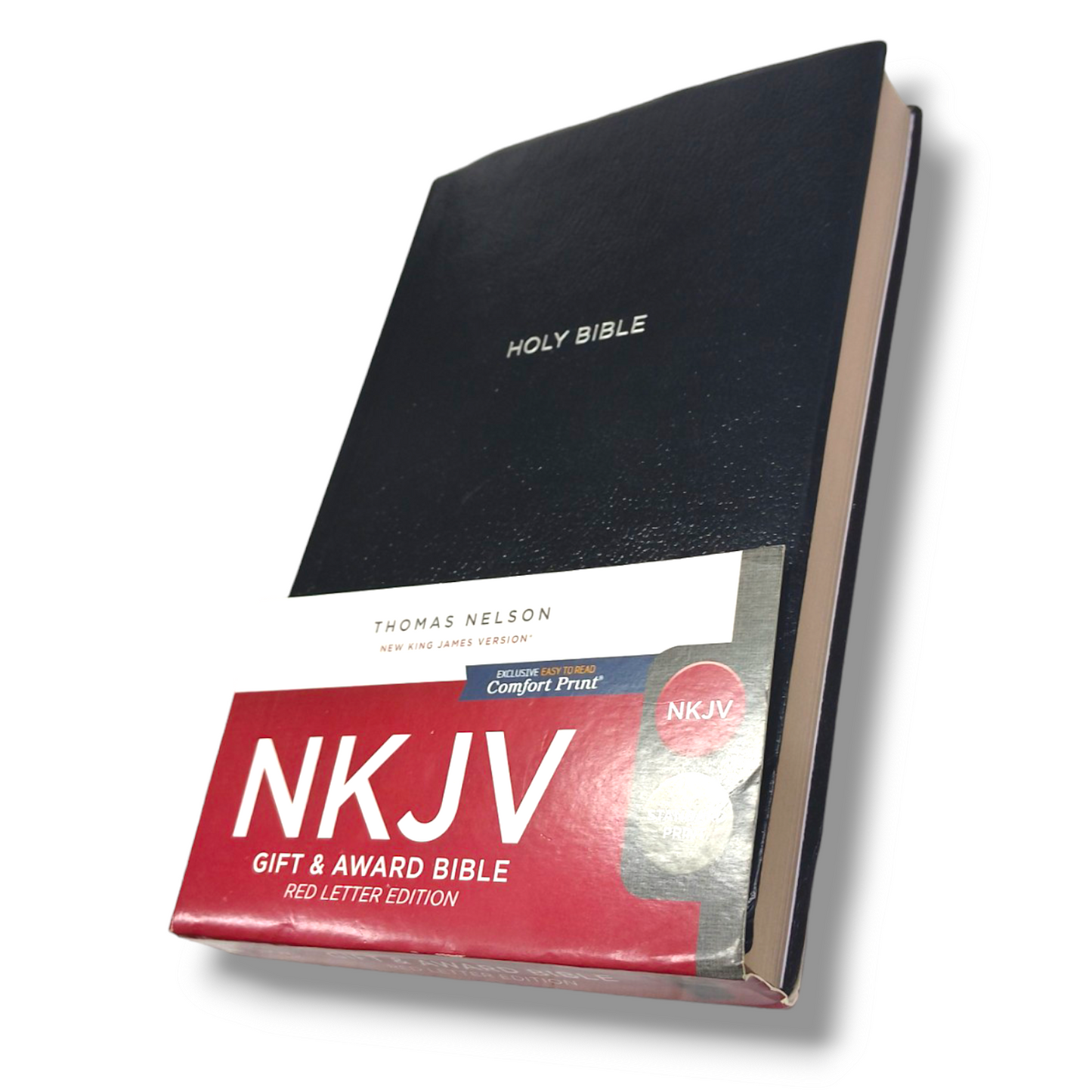 NKJV Gift & Award Bible | Red Letter Edition | New Edition | Turquoise Leathersoft Cover