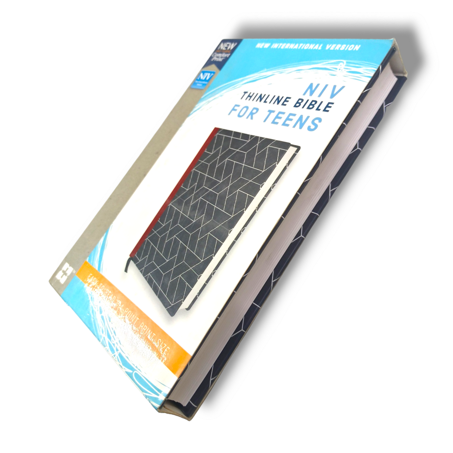 NIV, Thinline Bible | Teens by Zondervan Staff Hardcover | Special Edition | Attractive Design Hard Bound with Lavender Italian Duo-Tone