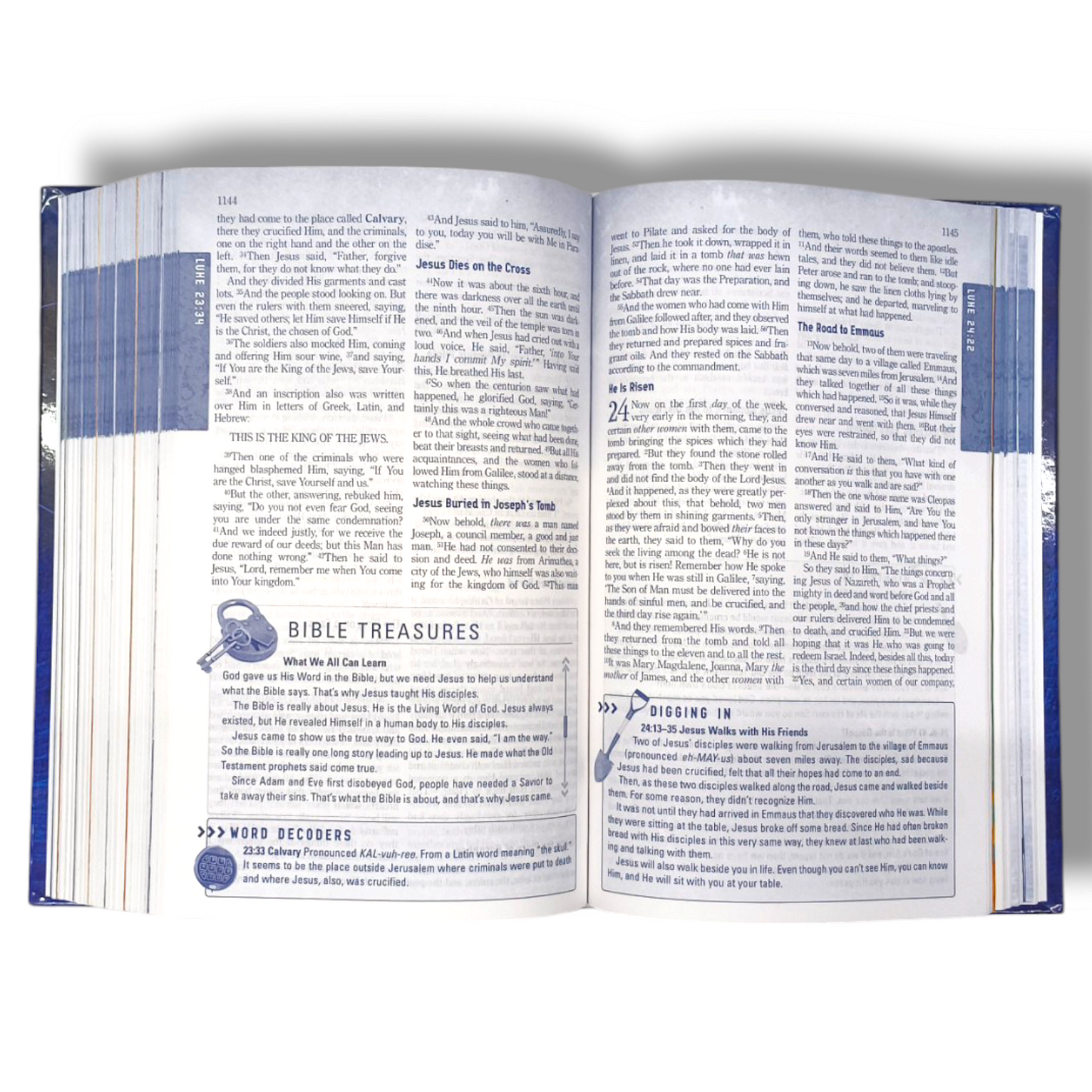 The NKJV, Explorer's Study Bible | New Edition | Hard Bound | Hardcover: Seeking God's Treasure and Living His Word