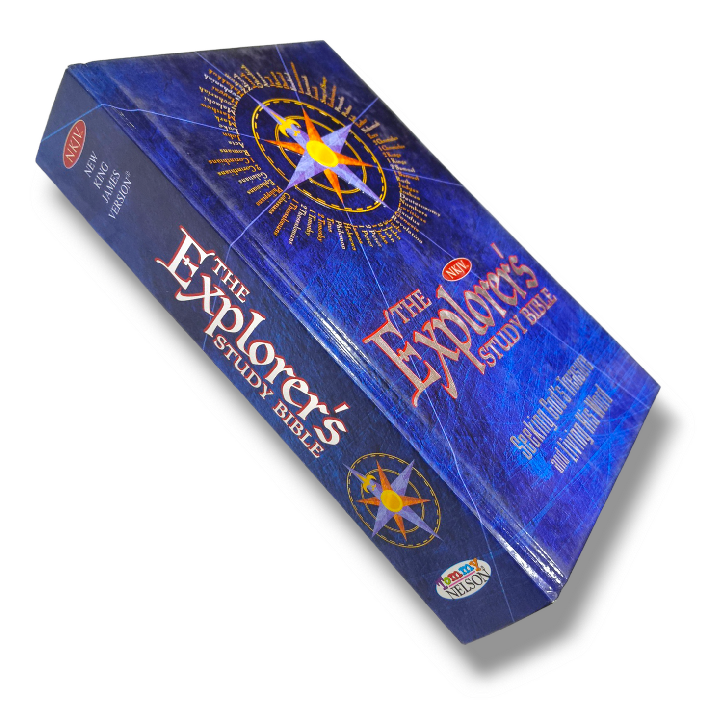 The NKJV, Explorer's Study Bible | New Edition | Hard Bound | Hardcover: Seeking God's Treasure and Living His Word