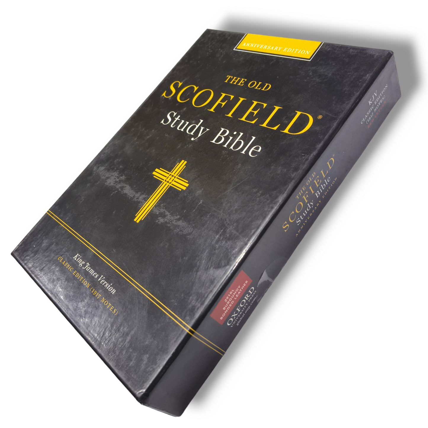 KJV Old Scofield Study Bible | Classic: King James Version | Black Bonded Leather | Classic Edition | New Edition