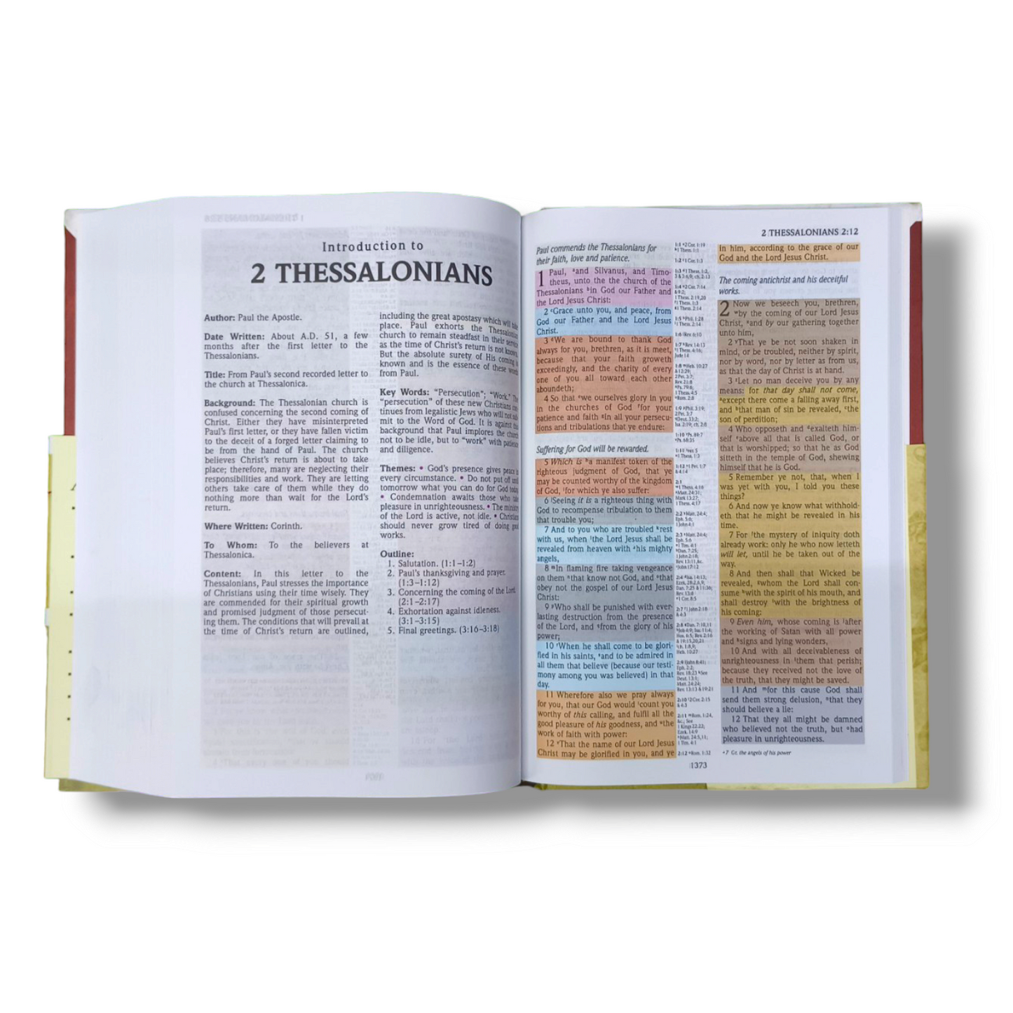 KJV Standard Full Color Bible | Study Bible | Hardcover | New Edition
