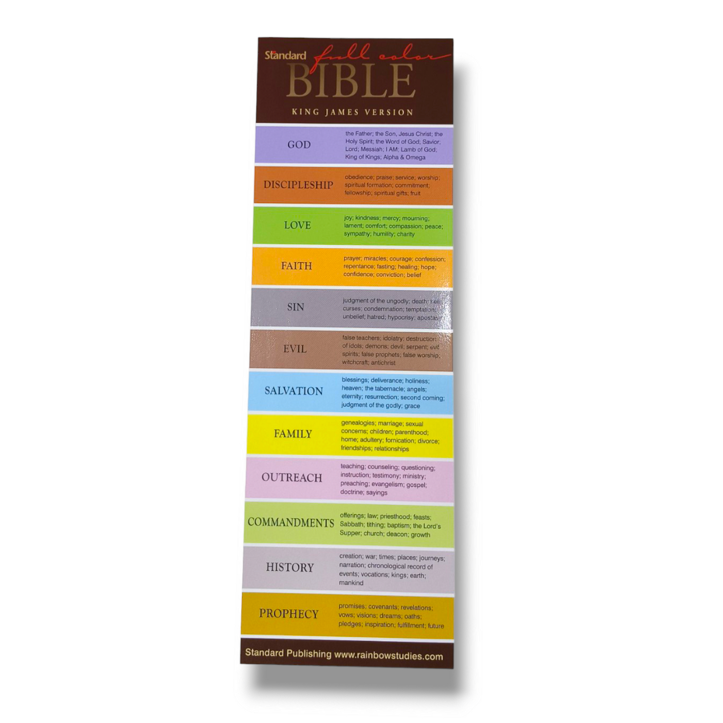 KJV Standard Full Color Bible | Study Bible | Hardcover | New Edition