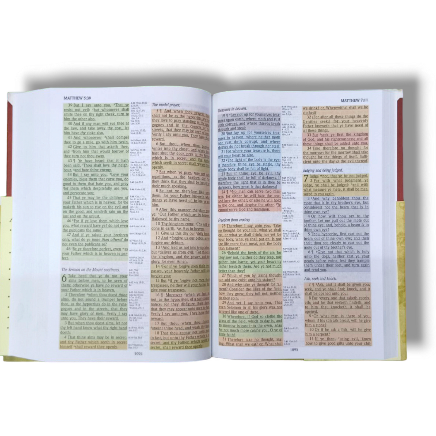 KJV Standard Full Color Bible | Study Bible | Hardcover | New Edition