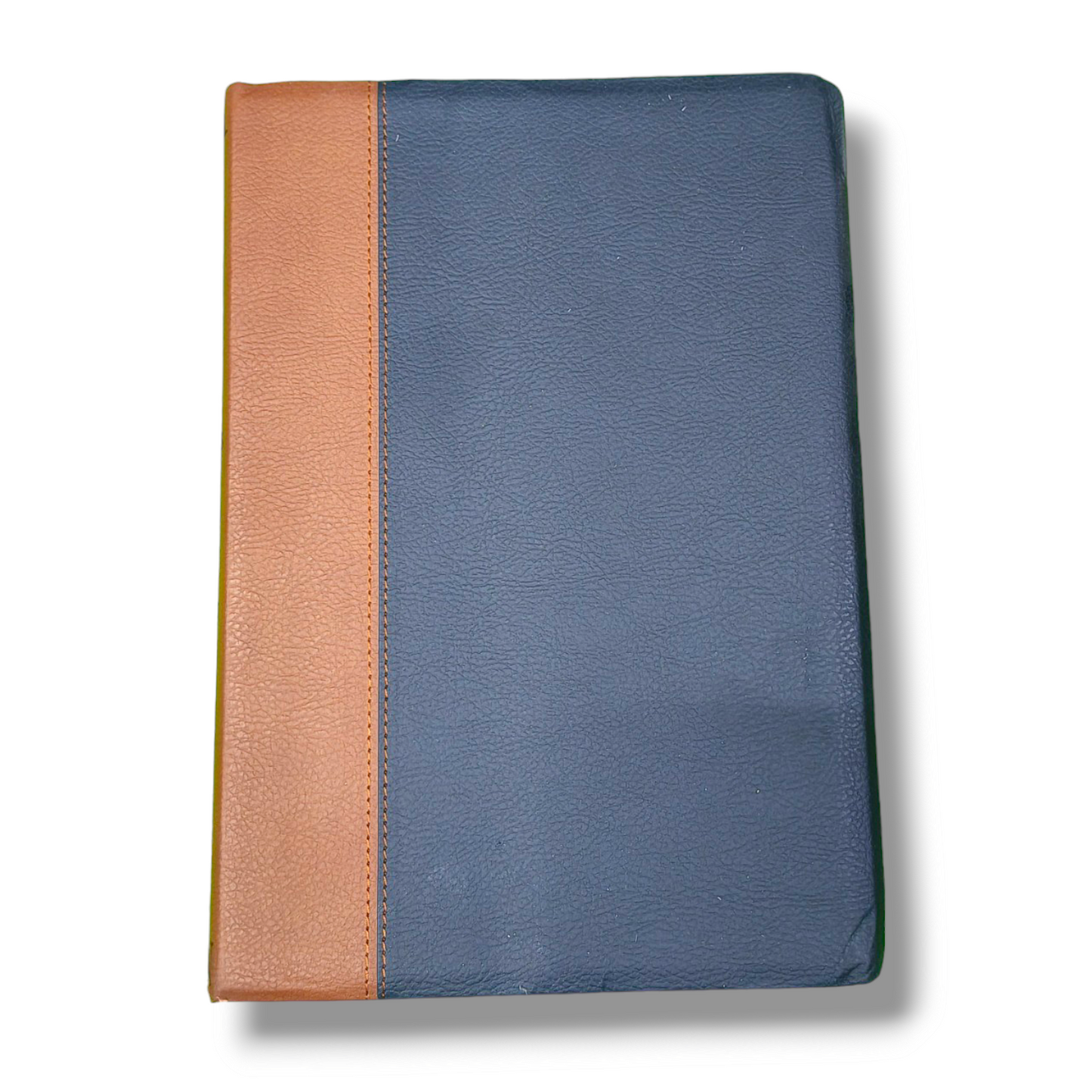 NKJV -AMPLIFIED | PARALLEL LARGE-PRINT BIBLE | BLUE-BROWN FLEXI SOFT | STUDY BIBLE | NEW EDITION