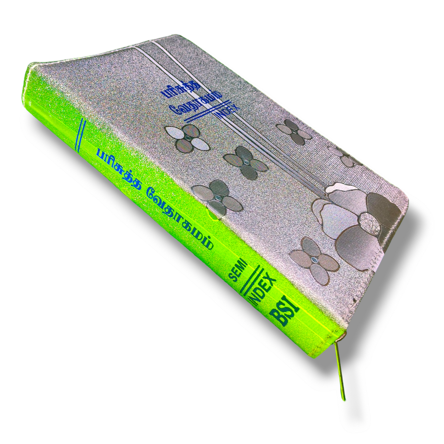 Tamil Bible With Thumb Index | Sliver Color Cover With Zip | New Edition | Compact Size