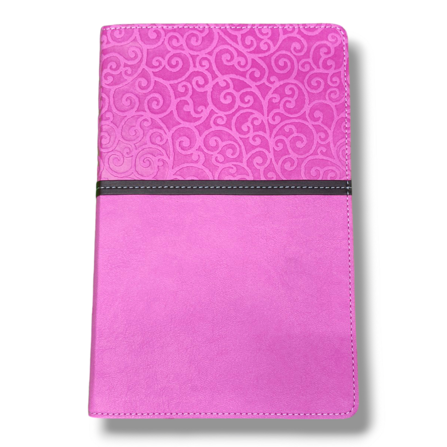 Holy Bible NIV Pink | Plum Italian Duo-Tone | Thinline Lay-Flat Thinline | Study Bible | New Edition
